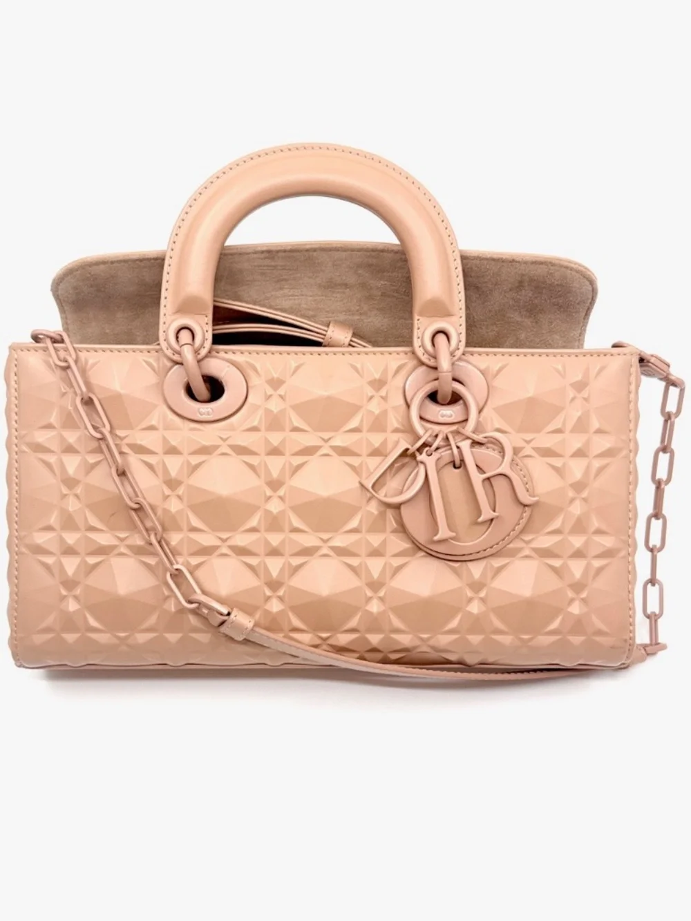 Christian Dior Lady D-Joy Handbag - Rose Des Vents
